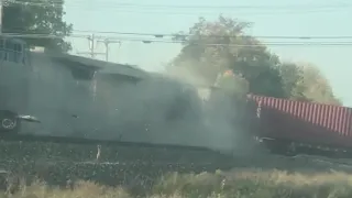 Pendleton, Indiana train-semi crash