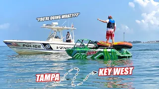 I Tried To Drive My Supercharged Mini Jet Boat From Tampa Bay to Key West (240 Miles)