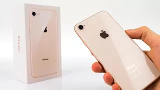 iPhone 8 Gold - UNBOXING & Initial Review!