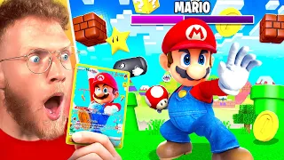 Opening MARIO POKEMON PACKS To Get GOD POKEMON In MINECRAFT!