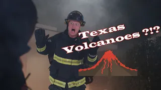 Lone Star Volcano Explosion...Green Screen