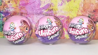 5 Surprise Fairy Unicorn Squad With Oosh Color Change Slime