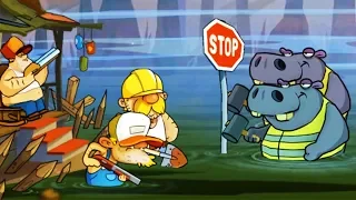 Swamp Attack Episode 10 Levels 11-20 Uncle Joe Go to Help | Cartoon Game for Kids