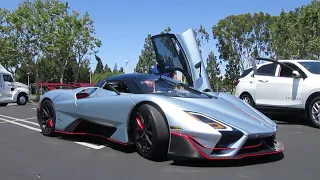 New 1,750-hp SSC Tuatara Striker (w/ startup)