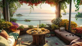 Cozy Morning Jazz - Smooth Jazz Seaside Coffee ☕Jazz Music Perfect for Study, Sleep, and Relaxation