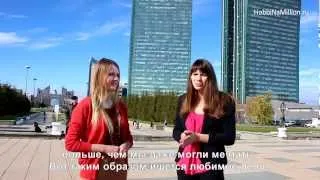 Мила Деменкова в 3-ем выпуске "Хобби на миллион"