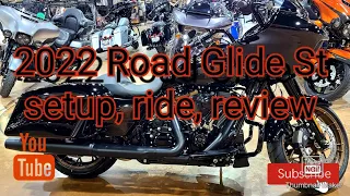 2022 Harley Davidson Road Glide ST. Is the 117 RG ST the best touring bike from Harley?