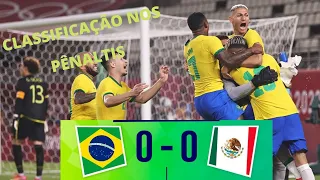 Decisão nos pênaltis - Brasil 4 x 1 México - Seleção olímpica Semi Final | melhores momentos |