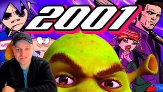 2001 ГОД | Шрек, GTA3, Bratz, Max Payne, Масяня, Клиника | ПОПКУЛЬТ. Реакция.