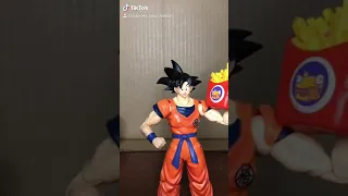 Goku gets McDonald’s stop motion