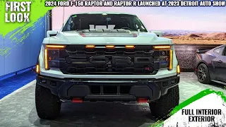 2024 Ford F-150 Raptor And Raptor R Launched At 2023 Detroit Auto Show - Full Interior Exterior