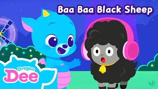 Baa Baa Black Sheep | Kids song with Dragon Dee | Nursery rhymes from mother goose