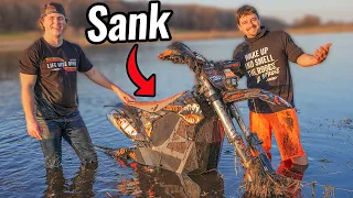 I Sank My Friends Dirt Bike