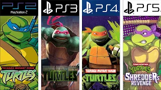 Evolution of Teenage Mutant Ninja Turtles Games #gamehistory#evolutiongame