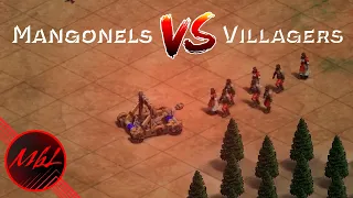 Mangonels vs Villagers