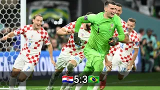 Penali Hrvatska - Brazil 2022 Katar