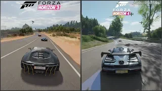 Forza Horizon 3 vs Forza Horizon 4 - Early Gameplay Comparison