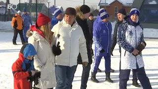 Метшин принял участие в открытии чемпионата и первенства по лыжным гонкам