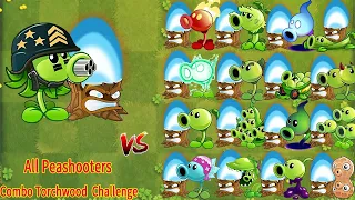 Tournament All Pair PEA & Torchwood - Who Will Win? - PvZ 2 Team Plant Vs Team Plant