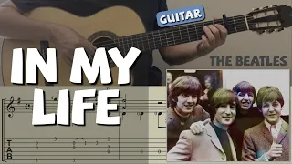 In My Life / The Beatles (Guitar) [Notation + TAB]