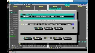 Установка старых игр в DOSBox с нескольких образов дискет