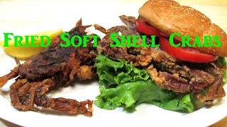 Pan Fried Soft Shell Crabs - How to fry Soft Shell Crabs