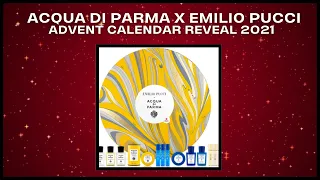ACQUA DI PARMA X EMILIO PUCCI ADVENT CALENDAR 2021 REVEAL
