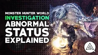 Monster Hunter World | Status Explained - Paralysis, Poison, Sleep & Blast