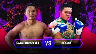 Saenchai vs. Kem Sitsongpeenong | Rare Full Fight | Crazy Knockout