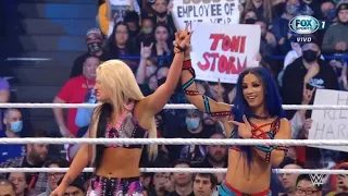 Sasha Banks & Toni Storm vs. Shotzi & Charlotte Flair (2/2) - SmackDown 12/17/21