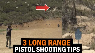 How To Shoot A Pistol Long Distance: 3 Long-Range Handgun Shooting Tips