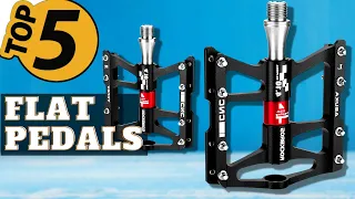 ✅ TOP 5 Best Flat Pedals for Mountain Biking [ 2023 Buying Guide ]