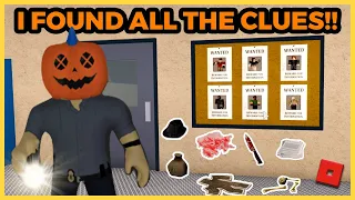 ERLC: I Found ALL 7 Clues!! | Halloween Event Police Investigation Clues | Roblox Roleplay