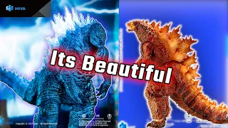 New Energized Atomic Godzilla by Hiya + Burning Godzilla Comparison!!! and Release Date!!!