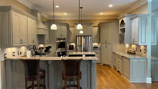 Kitchen refinishing.