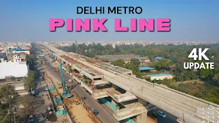Delhi Metro Pink Line : Feburary 2024 Update | After 70 days #detoxtraveller