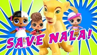 The Lion King & LOL Surprise Dolls Spin the Wheel Mystery Game! W/ Disney Princesses & Simba