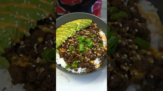 Easy & Healthy Ground Beef Rice Bowls