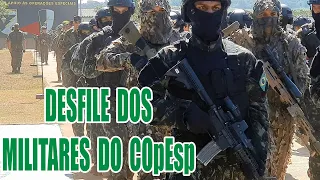 Desfile do Comando de Operações Especiais, na comemoração dos 65 anos das Operações Especiais.