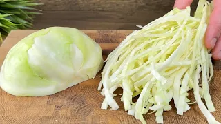 The blood sugar level drops immediately! This cabbage recipe is a treasure!