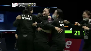 TotalEnergies BWF Thomas & Uber Cup Finals 2022 Top Saves - Kim Ga Eun