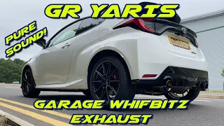 Garage Whifbitz Exhaust Pure Sound on the Toyota GR Yaris