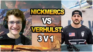 TSM Verhulst vs Nickmercs  in ranked  | Imperialhal verhulst was impressed watching ( apex legends )