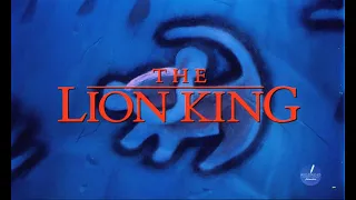 The Lion King (RARE 1994 Holiday Reissue Trailer) [4K HDR10]