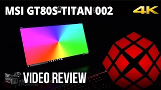 MSI GT80S Titan 002 - Review by XOTIC PC