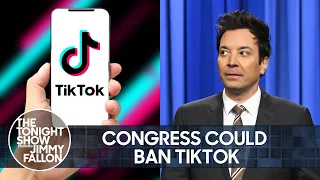 Congress Could Ban TikTok, Biden Asked If He Would Debate Trump | The Tonight Show