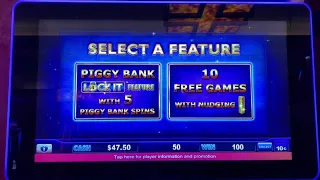Piggy Bank (Lock It Link) Double Bonus