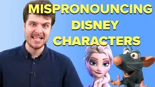 How Long Can You Watch This Guy Pronouncing Disney Character Names Wrong? | PopBuzz Guide