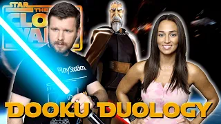 My girlfriend watches Star Wars: The Clone Wars || The Dooku Duology