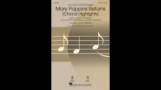 Mary Poppins Returns (Choral Highlights) (2-Part Choir) - Arranged by Roger Emerson
